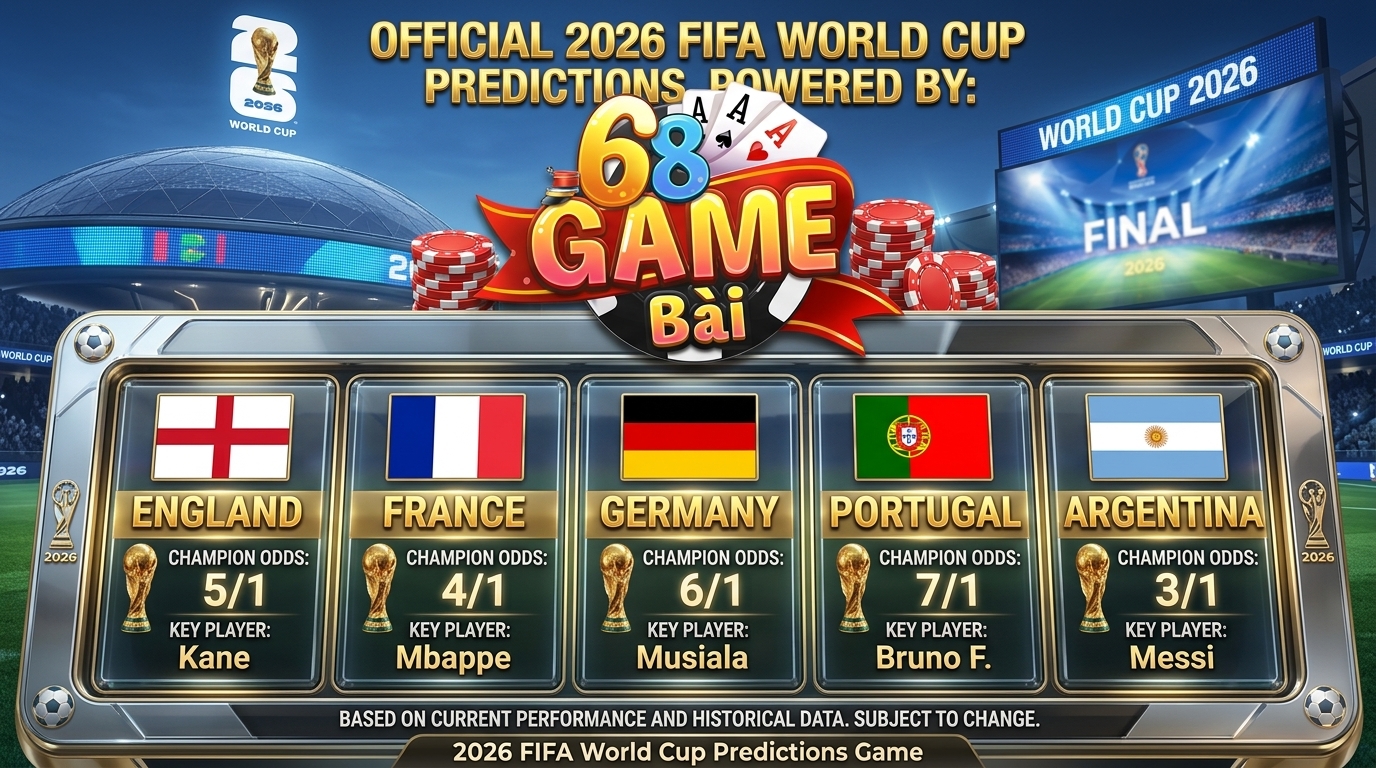 cac tieu chi cot loi de dua ra du doan vo dich word cup 2026 68gamebai cac tieu chi cot loi de dua ra du doan vo dich word cup 2026 68gamebai